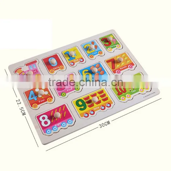 2017 Toys Puzzle Wooden Toy Letters Puzzle Wooden Alphabet Learning Toy photo-6