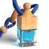 Colorful Hanging Car Glass Bottle, Natural Oil Car Freshener With Wooden Cap TS-CP002