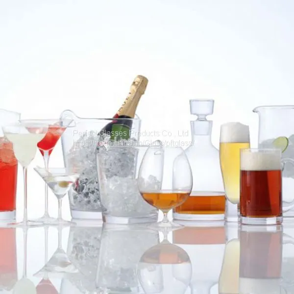 Factory Price Custom Made Crystal Glass Champagne Ice Bucket photo-4