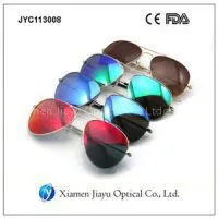 Polarized Metal Aviator Sunglasses