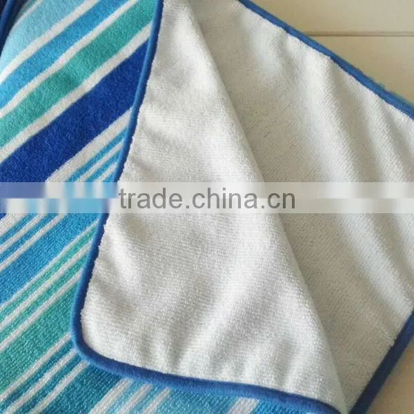 Hot Sale Stripe Printed Microfiber Bath Towel photo-3