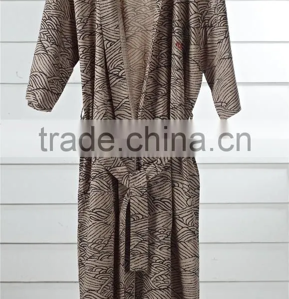 Wholesale 100 Cotton Cheap Spa Sauna Hotel Kimono Robe photo-2