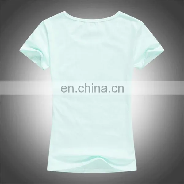 Factory Supply Excellent Quality Ladies' T-shirt With Many Colors photo-5