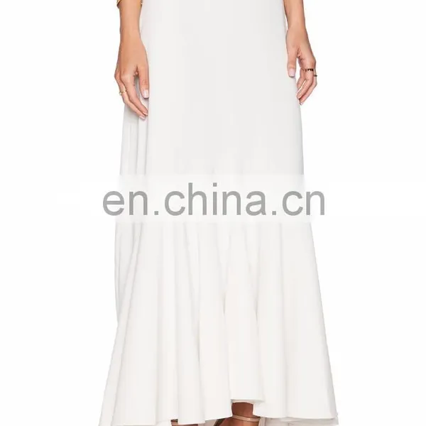 New Fashion White Long Women Skirts China photo-3