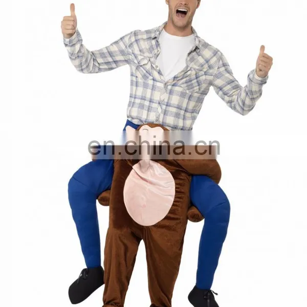 Funny Piggyback Ride On Pick Me Up Monkey Costume photo-2