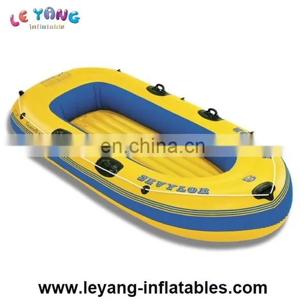Inflatable Sea Water Sport Rowing Boat for Sale / Pvc Hypalon Inflatable Boat photo-2