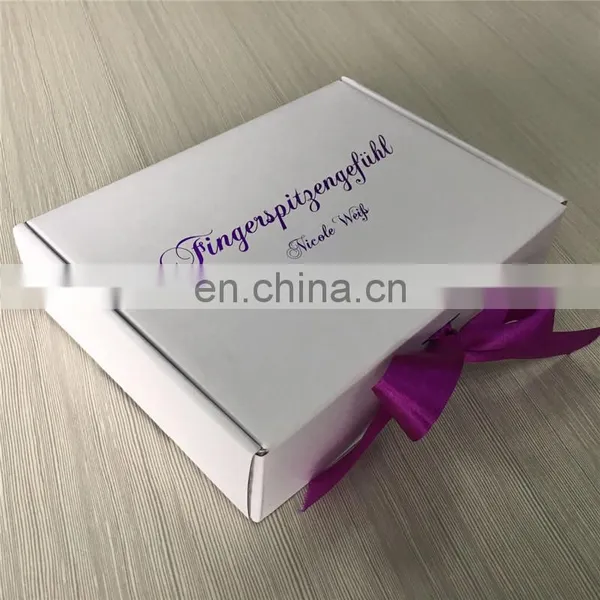 Free ! ! ! Natural Cosmetics Packed Shipping Gift Box With Custom Company Logo photo-2