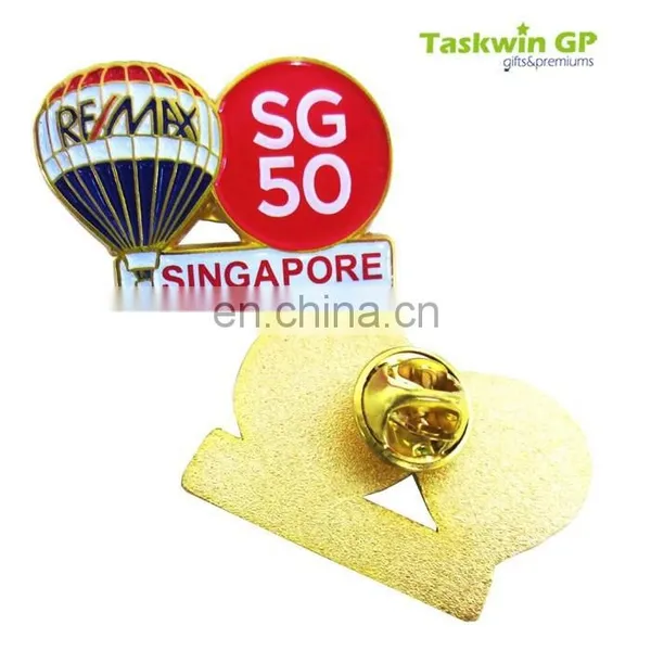 Custom Cheap Lapel Pins With Butterfly Clutch/Cartoon Pig Shape Funny Design Metal Pin photo-3