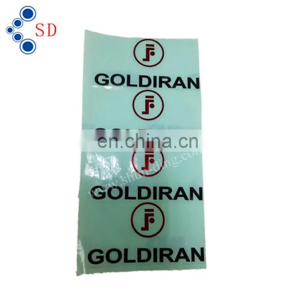 0.1mm Metal Black Letter Sticker photo-2