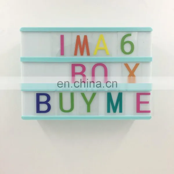 A6 Size DIY Advertising LED Light Box for Home Office Decoration photo-4
