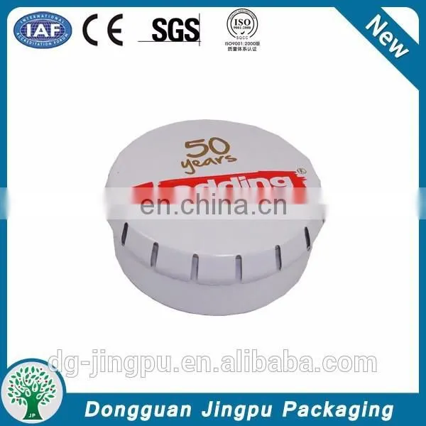 Round Hot Sale Cosmetic Tin Box/ Lip Balm Boxes photo-6