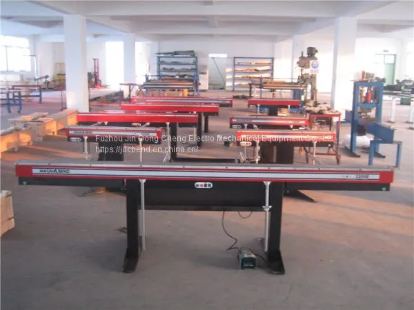 China High Efficiency Electromagnetic Sheet Metal Bending Machine/manual Sheet Metal Press Brake photo-4