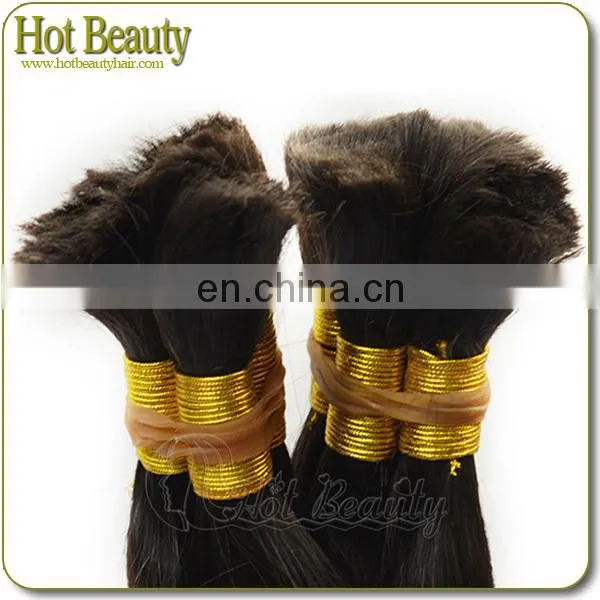 Virgin Hair Bulk For Brading Human Braiding Hair