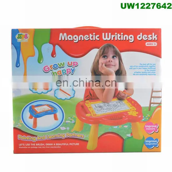 Magnetic Drawing Board - Kids Magna Drawing Doodle Board Erasable Writing Sketch Board Pad Upgrade Version Green photo-4