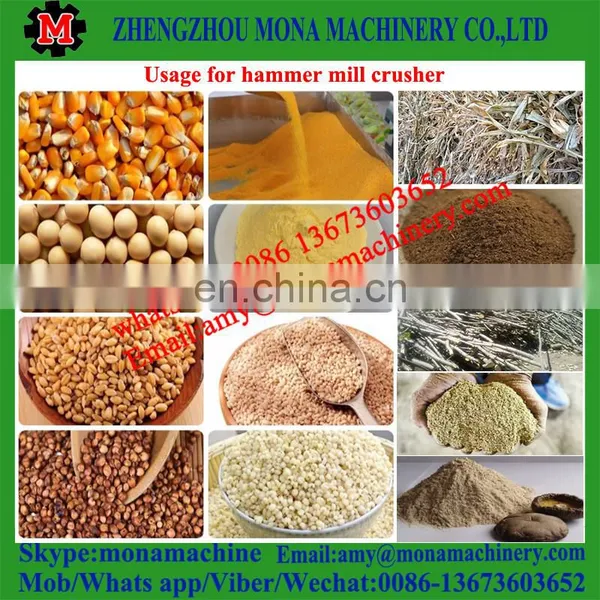 New Design Hammer Mill Crusher/corn Crusher on Sale/animal Feed Grinder With Best Price photo-6