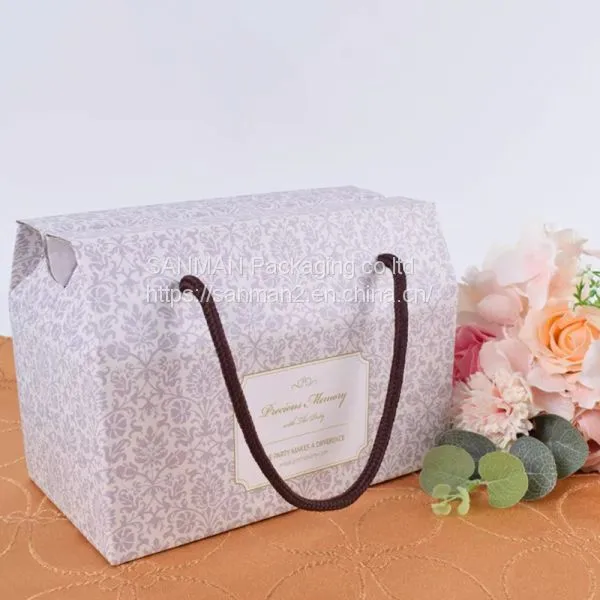 Kraft Paper Box Packaging Kraft Box With String