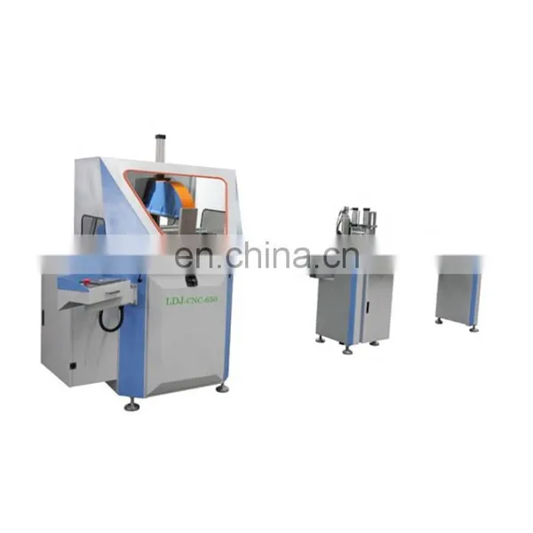 Aluminium Profile CNC Control Single Head Saw LDJ-CNC-650/aluminium Window Door Making Machine/cutting Saw photo-2