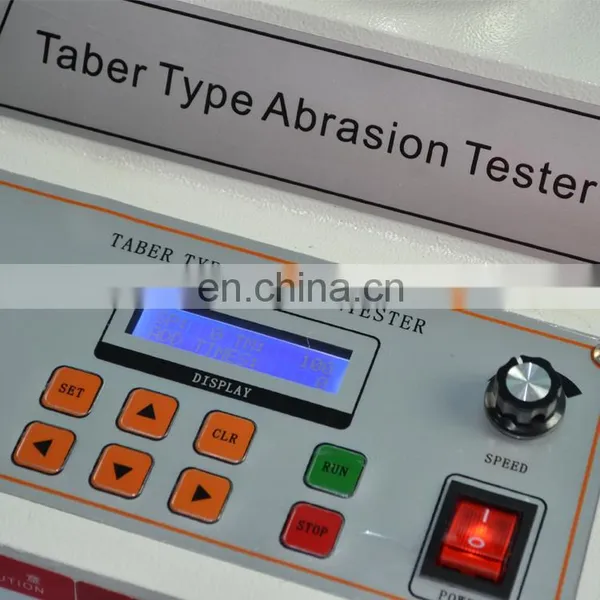 Environmental Plywood Abrasion Testing Machine Plastic Surface Rubber Tester photo-3