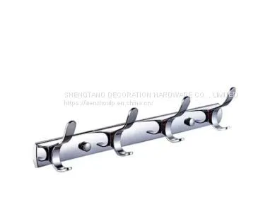 Contemporary Bathroom Shower Clothes Robe Hooks