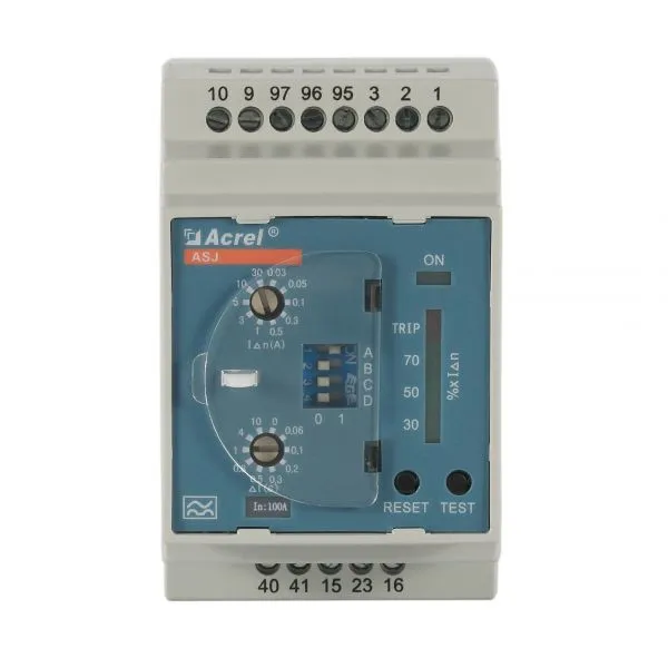 Acrel Professional ASJ10-LD1A Reclosing Earth Leakage Relay Made in ChinaAcrel Brand New ASJ10-LD1A Earth Leakage Relay Relay for Wholesales photo-2