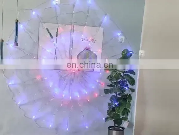 160 светодиодов паутиная сетка RGB светодиодная феерическая лента, свет для праздников и вечеринок, сетчатый свет для декора