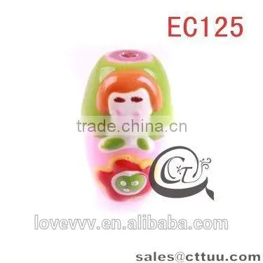 Made in China Bracelet Accesories Glass Nice Bead EC124(DIY) photo-2
