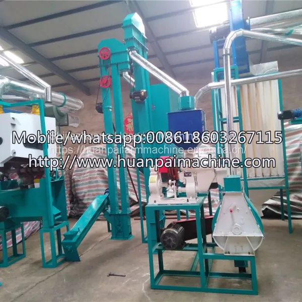 Wheat Flour Mill Machine 100 Ton Grain Wheat Flour Mill Plant Roller Mill Equipment photo-3