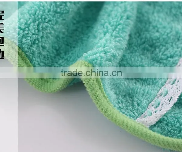 From China Textile Manufactory Large Supply Coral Velvet Fabric Cheap Colorful Custom Printed Hand Towels photo-6