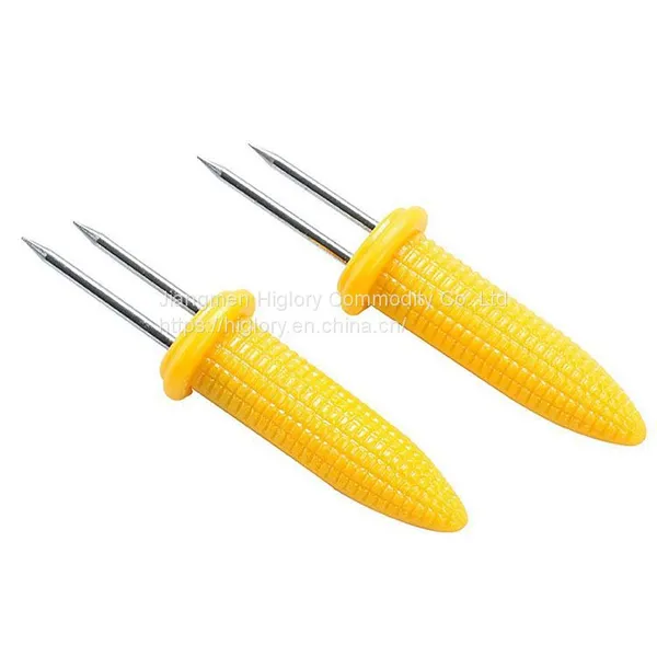 Portable BBQ Tools Stainless Steel BBQ Grill Accessories Corn Cob Holder, Corn Holder photo-3