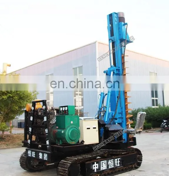 Electric Crawler Pile Driver Anchor Screw Driver photo-2