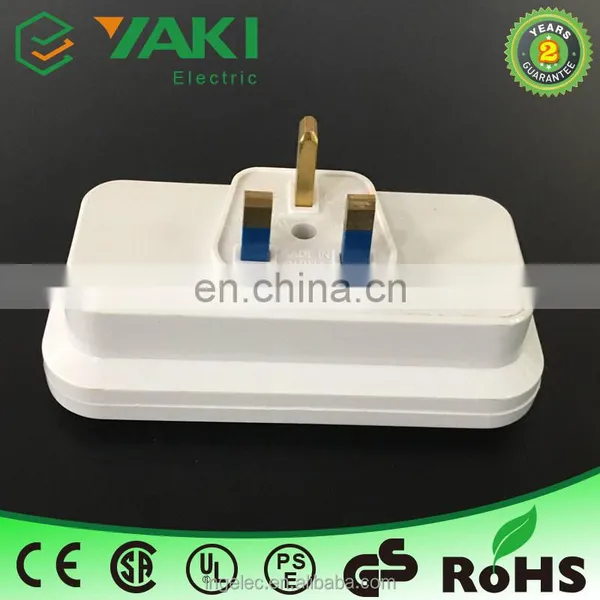 Wholesale 5v uk to Multi Function 2 Usb 13a Power Multi Plug Adapter photo-4