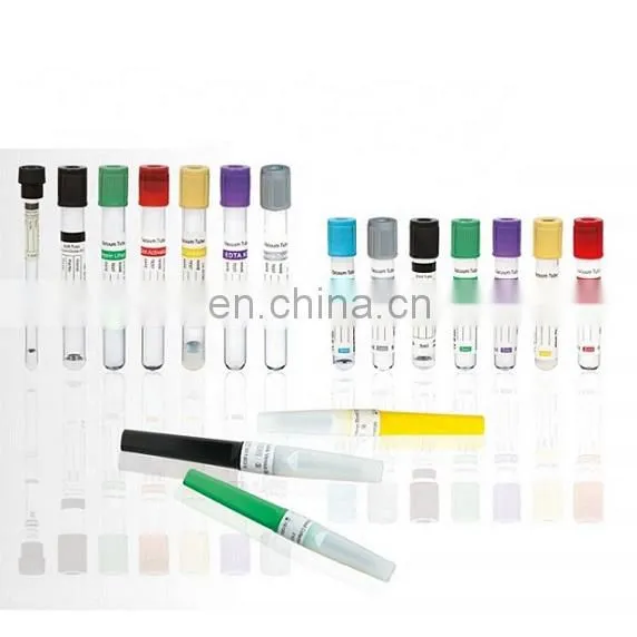 Medical Safety Disposable Vacuum PET Glass Serum Microtainer BD Blood Collection Vacuum Tubes Price photo-3