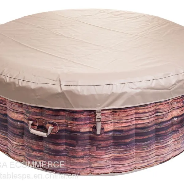 YJ6 Series 6-Person SPA Round D2080mm With Built-in Electric Box W/o JET Pump photo-3