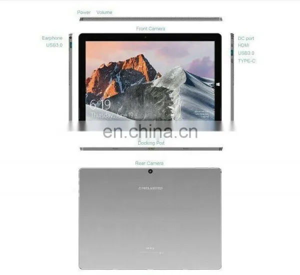 Teclast X6 Pro Tablet Netbook 12.6 Inch 2880*1920 FHD IPS Touch Screen Intel M3-7Y30 8GB RAM 256GB SSD USB3.0 Win 10 Tablet PC photo-5
