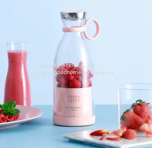 Blender Portable Electric Juicer Blender Bottle Smoothie Mixer Mini Fruit Blende（Wechat:13510231336）
