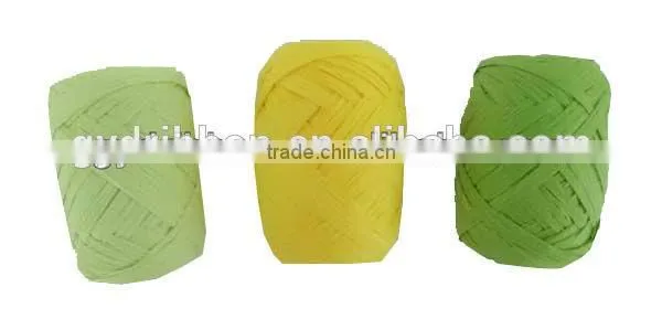 Eco-friendly Raffia Ribbon, Natural Material Paper Ribbon for Everyday Decoration photo-4