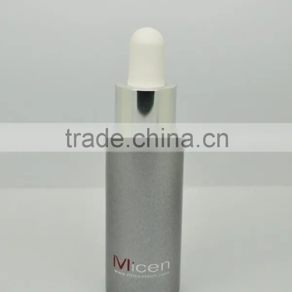 15ml Colorful Tube Glass Bottle With Shiny Silver Dropper, Empty Essential Oil Glass Bottle