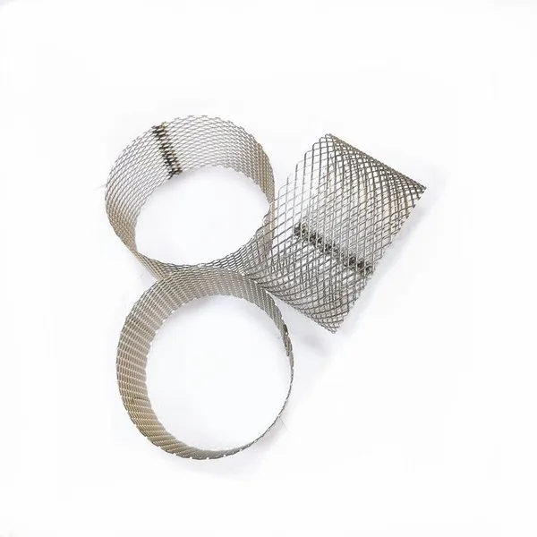 Customized Rectangular Metal Kitchen Stainless Steel Wire Mesh Tube  For Filter