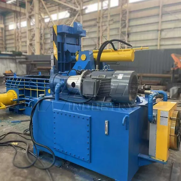 Vertical Liquid Waste Press Corrugated Paper Recycling Equipment Plastic Recycling Baler photo-5