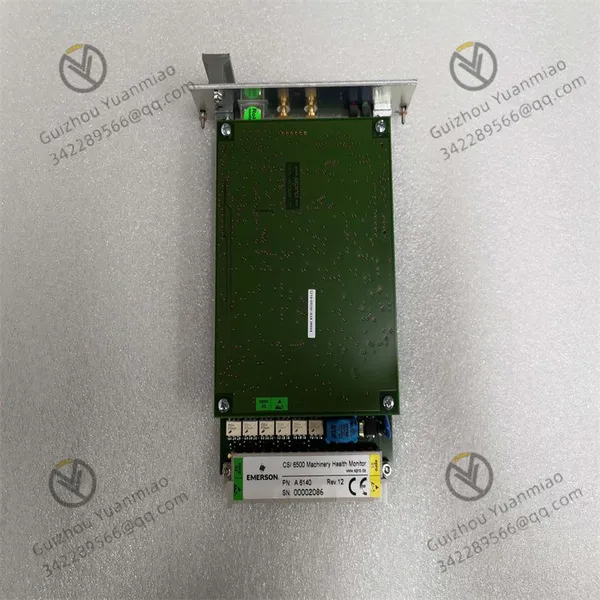 Emerson A6140 Dual-channel Shaft Absolute Vibration Monitor photo-3