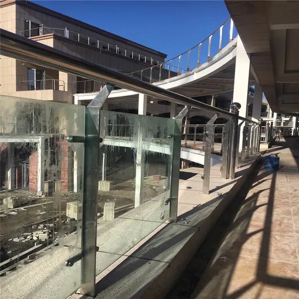 На заказ 201/304 нержавеющая стальная перила лестницы с стеклянными перилами и поручнями для балконов, домов и инженерных целей