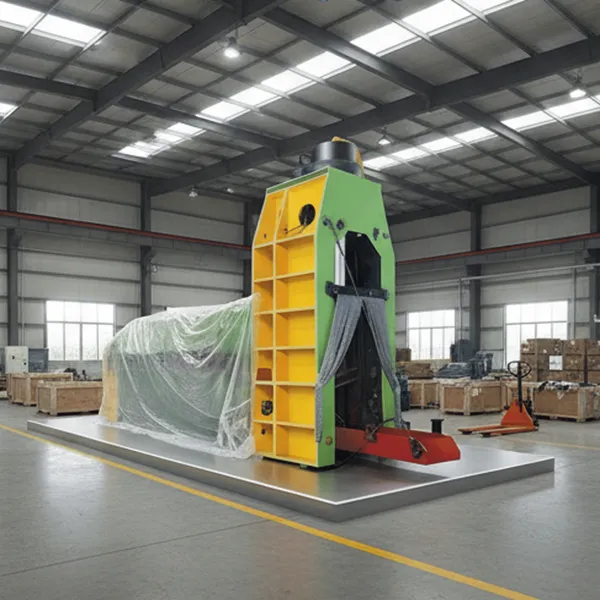 1000Ton Heavy Duty Scrap Light Metal Baler Shear High Capacity With Side Compression photo-1