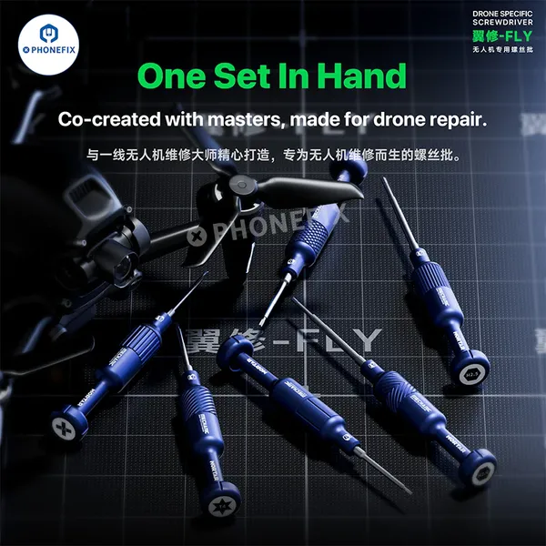MECHANIC FLY Precision Screwdriver Set for DJI RC Drone Repair photo-2