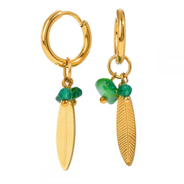 Fashion Stainless Steel Water Drop Vacuum Earrings for Women Wholesale photo-2