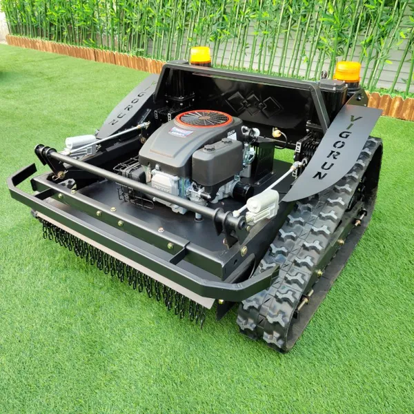 Vigorun VTLM800 Zero Turn Lawn Mower, 200m Remote Control Robot Brush Cutter for Tough Terrain Domination photo-2
