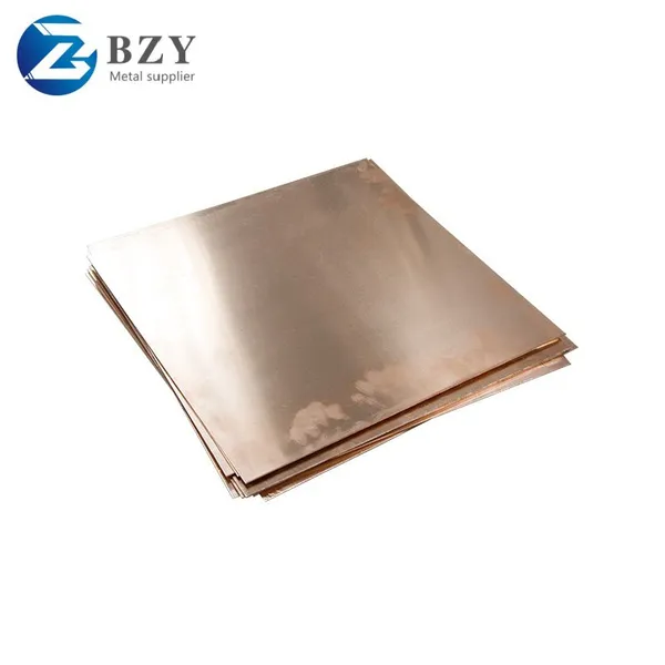 Non-alloy Stamped Copper Sheet C11000 C10200 Copper Plate 99.9% Copper Strip 0.1mm 1mm 5mm Thick photo-3