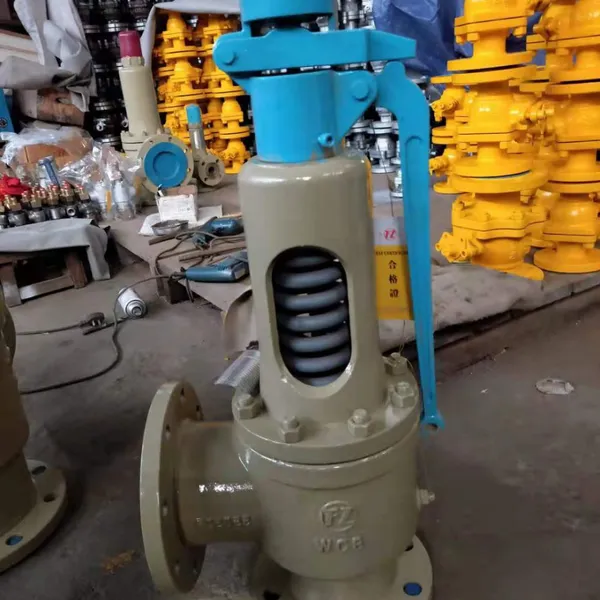 ANSI Flange End Carbon Steel Safety Valve Spring Loaded for Steam Boiler