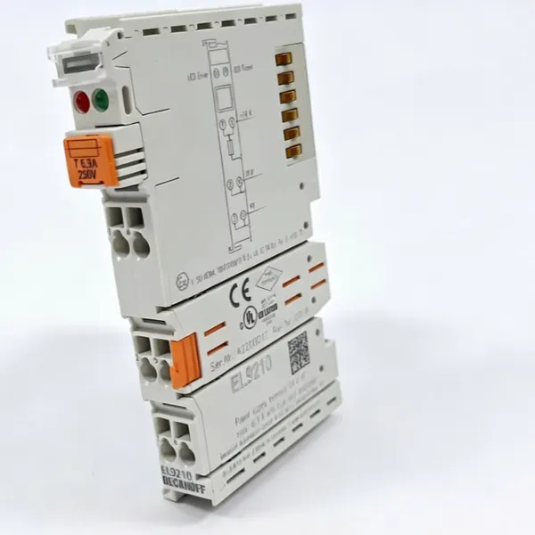BECKHOFF EL9210 EtherCAT Potential Supply Terminal 24V DC With Diagnostics Fuse Power Feed Module Original New photo-3