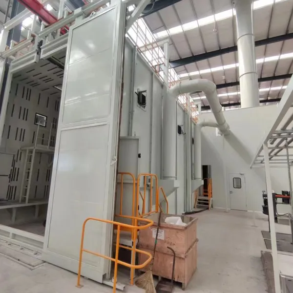 Kaitai/ Kaitech QT37 Hanger Pass-through Type Shot Blasting Machine/Line for Mechanical Components photo-2