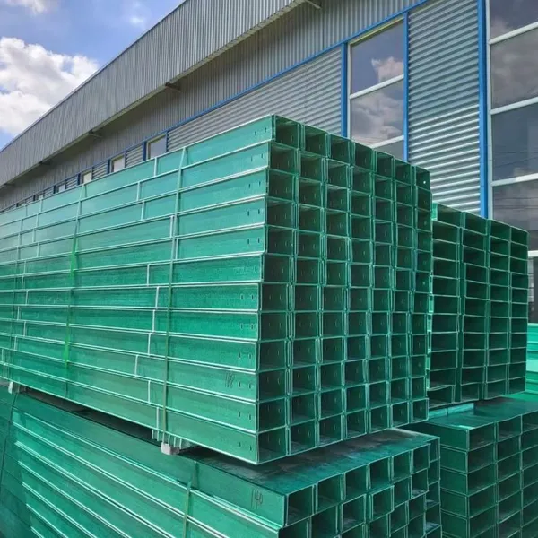 High Quality GRP/FRP Fiberglass Cable Tray With Glass Fiber Bridge Frame for Industrial Use